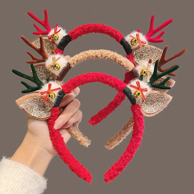 Bando Natal Berbentuk Tanduk R - Reindeer Antlers Headband ulasan dan harga