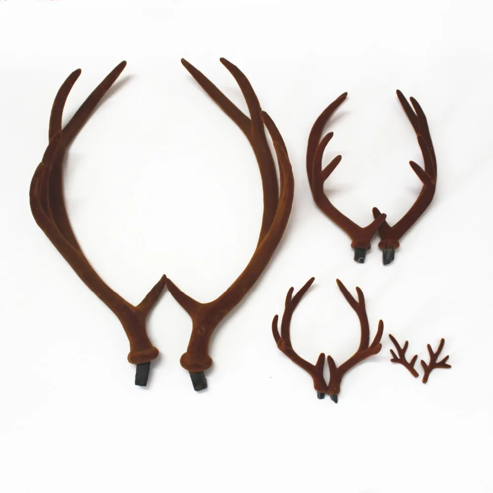 Tanduk Rusa Simulasi Coklat Bu - Reindeer Antlers Headband ulasan dan harga
