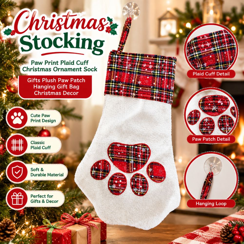 Hadiah Natal, Hiasan Natal ber - Christmas Stocking Hanging ulasan dan harga
