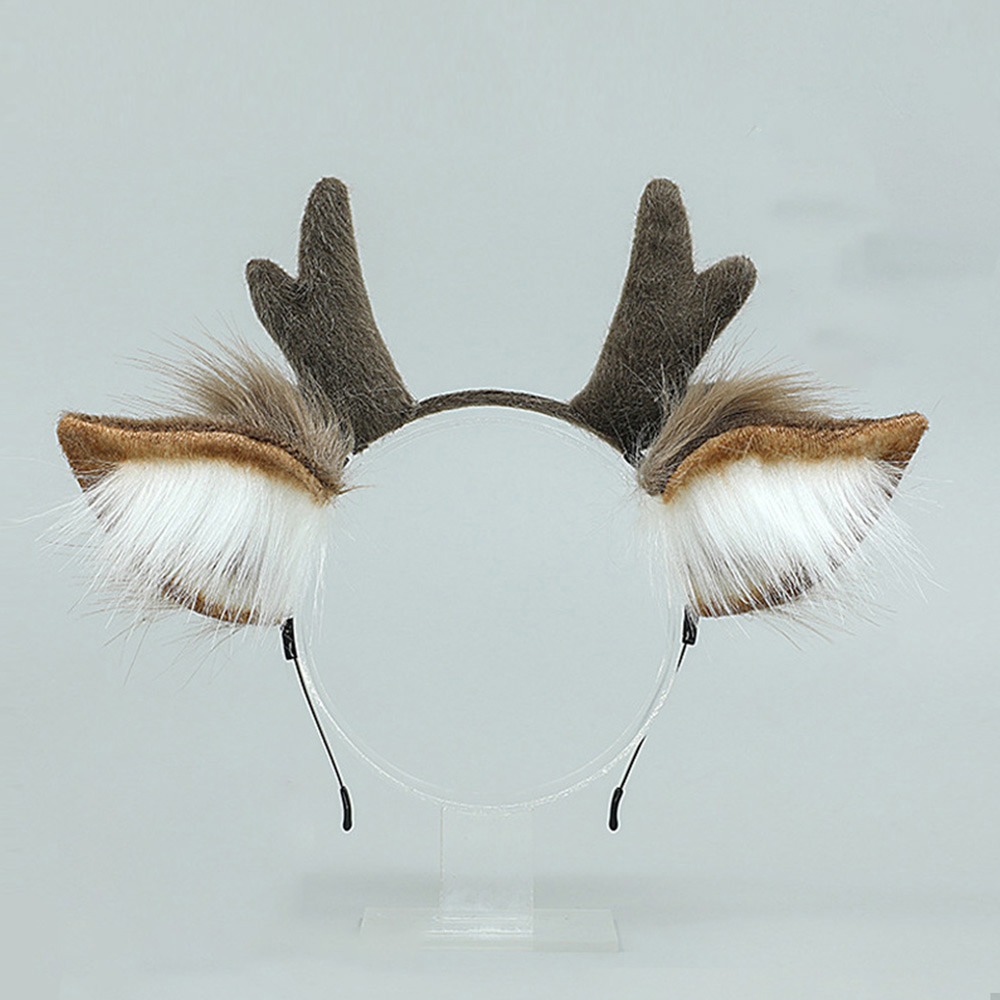 Headband Tanduk Rusa Lolita, H - Reindeer Antlers Headband ulasan dan harga