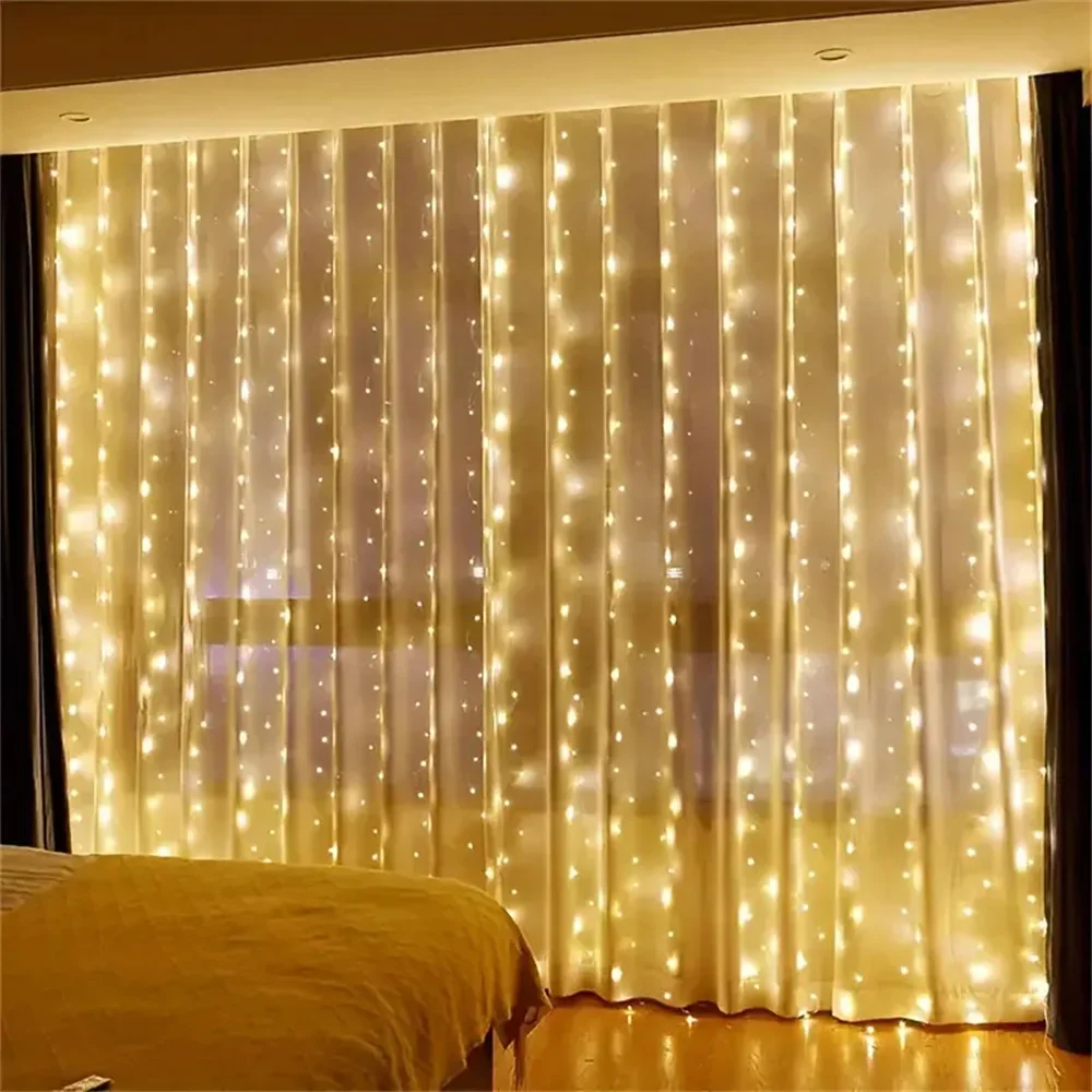 Lampu Hias LED Bentuk Tirai de - Led Fairy String Lights ulasan dan harga