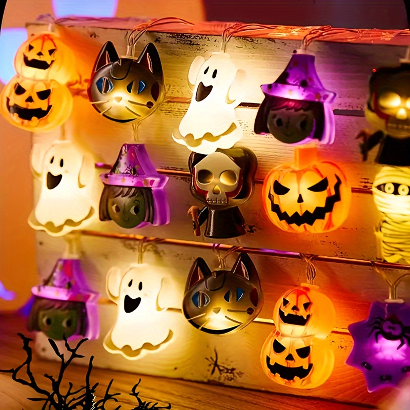 Lampu LED Kartun Halloween Ane - Led Fairy String Lights ulasan dan harga