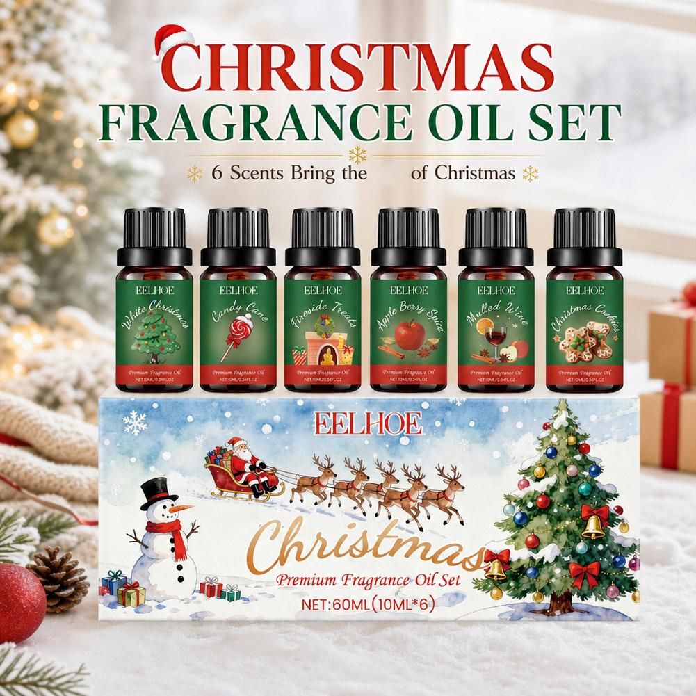 6 dalam 1 Set Hadiah Natal Aro - Holiday Candle Set ulasan dan harga