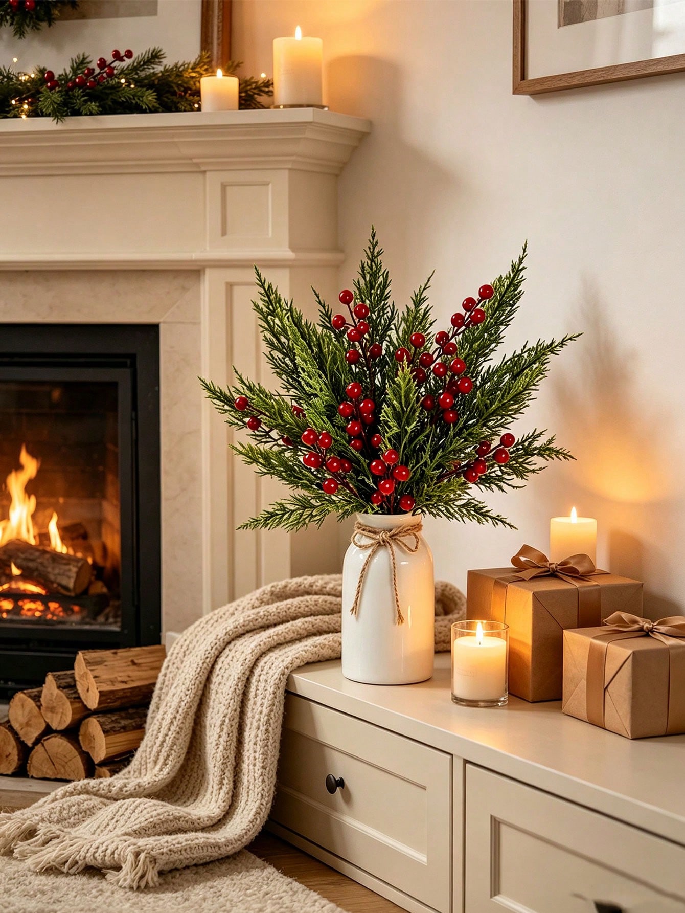 20 buah Ranting Pinus Buatan d - Christmas Tree Artificial ulasan dan harga